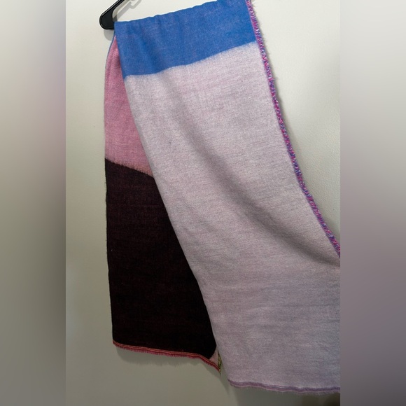 NWT Zara multicolor oversized blanket style scarf - Picture 2 of 5